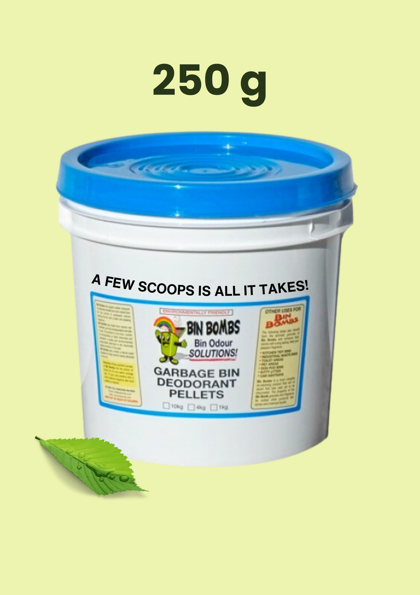 250 g Bin Bombs background