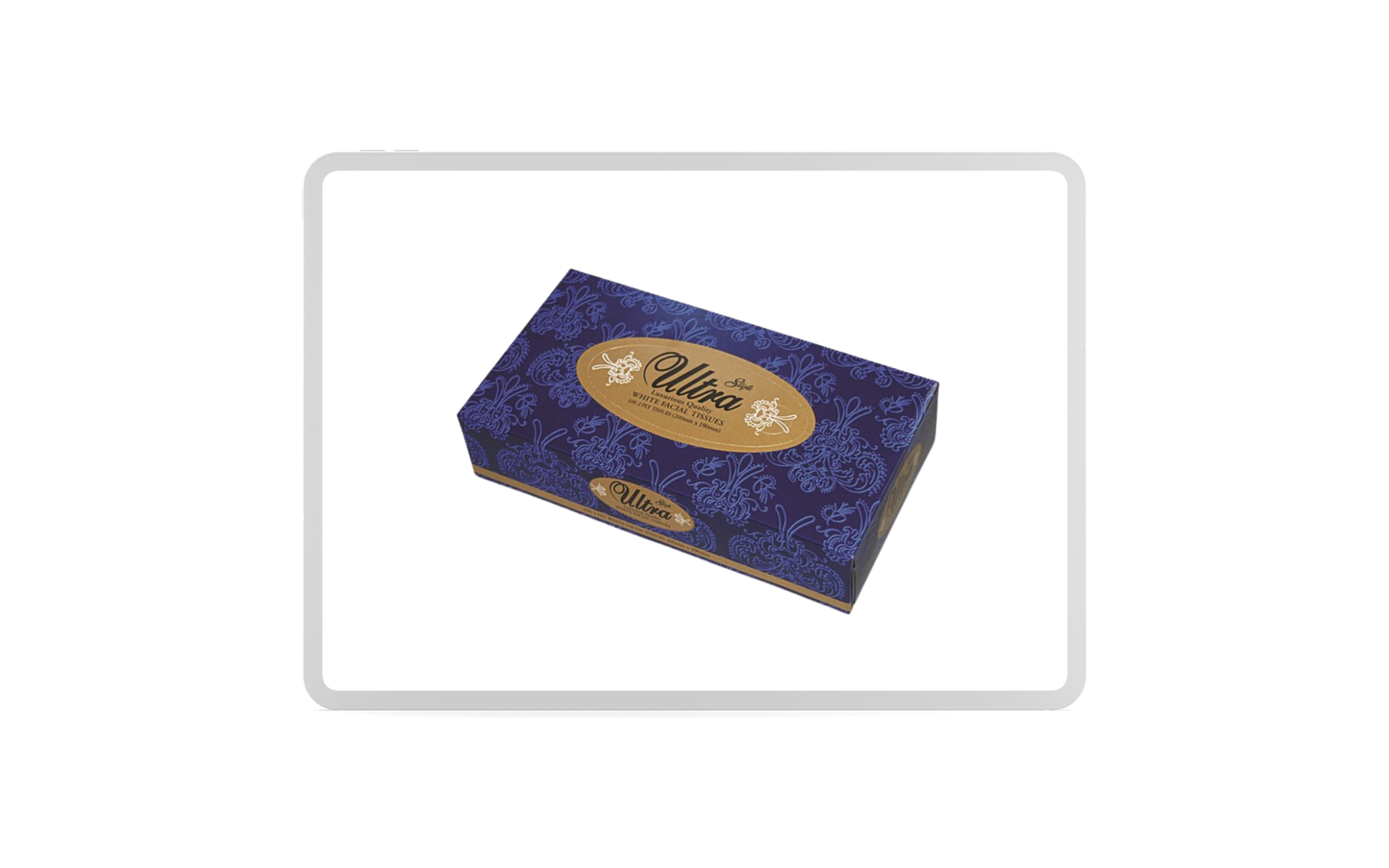 ULTRA 2 PLY FACIAL TISSUE 100