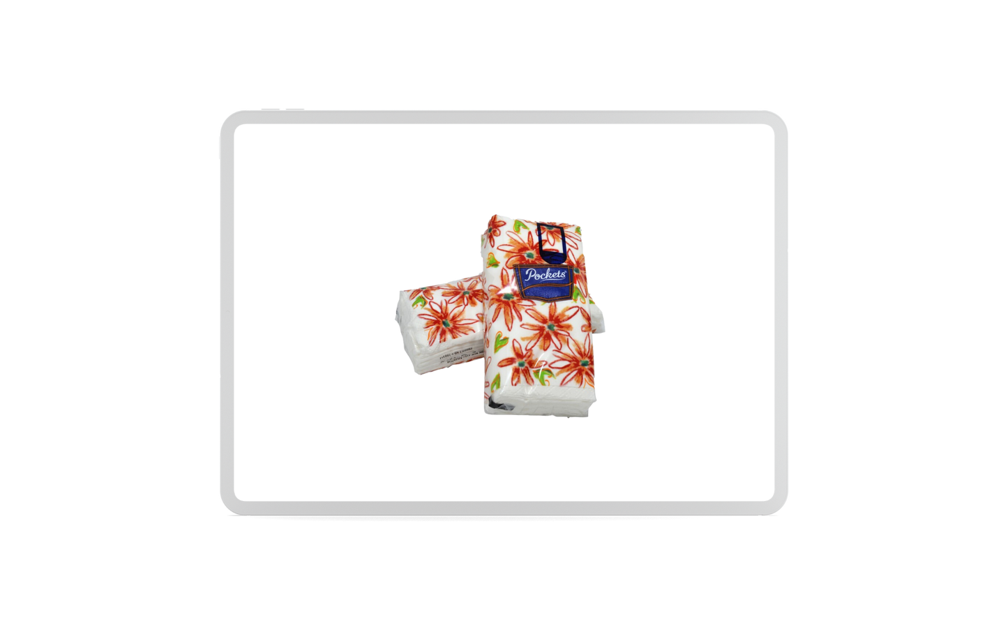 POCKETS 3 PLY FACIAL TISSUE PACK