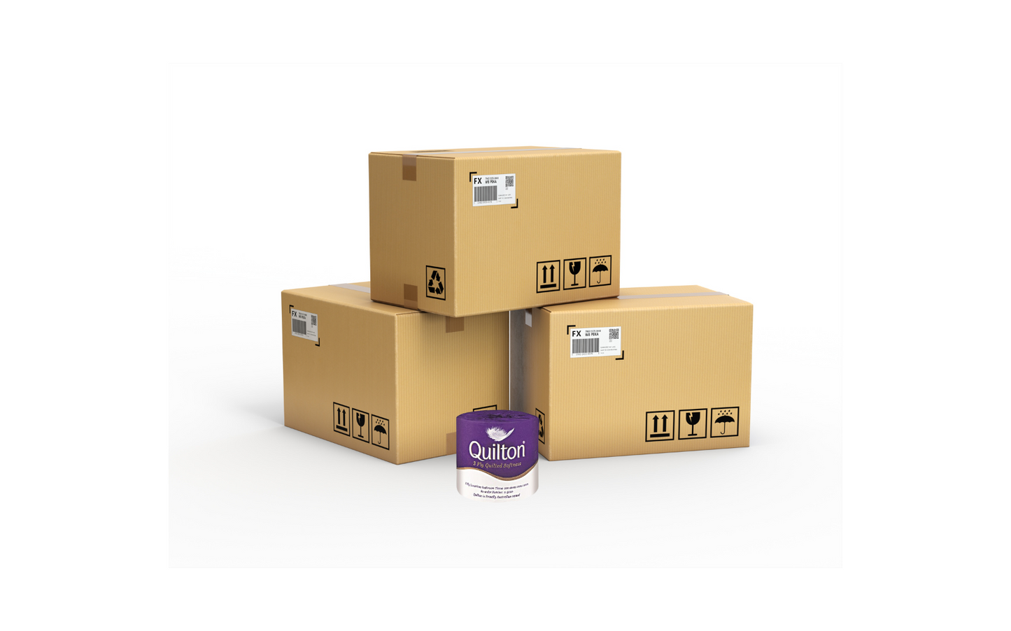 QUILTON 3 PLY PREMIUM TOILET ROLLS