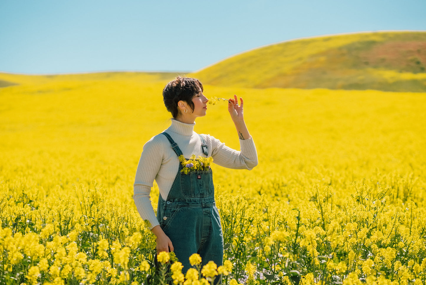 Don't let anything distract you from smelling natures true scents.