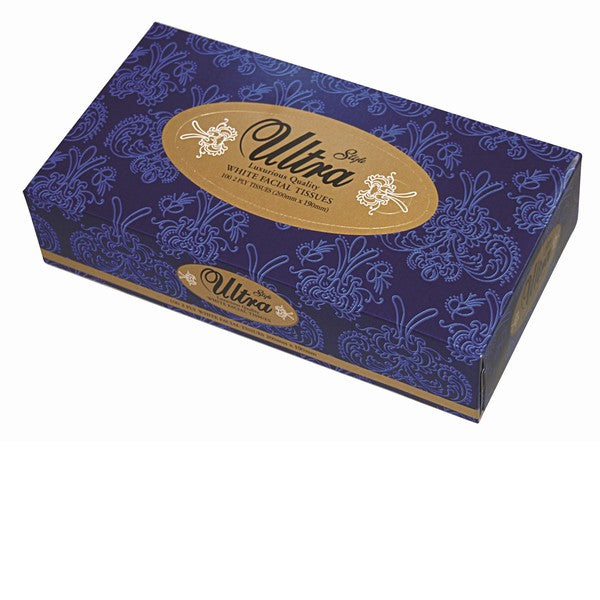ULTRA 2 PLY FACIAL TISSUE 100